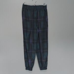 forever21 ripstop plaid pant sz. s
